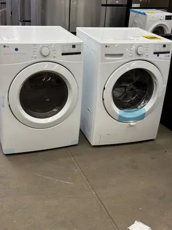 Brand new LG front load washer dryer set