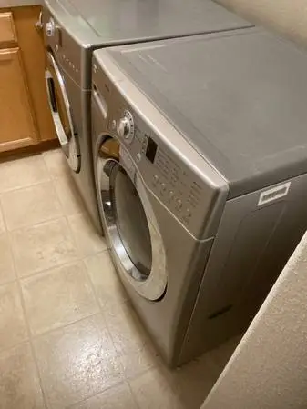 Matched pair of LG Front Load Washer and Dryer