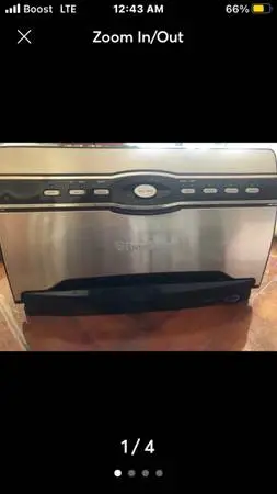 Vacuum Sealer Machine with 3 rolls of sealer bags