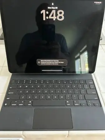 iPad with keyboard