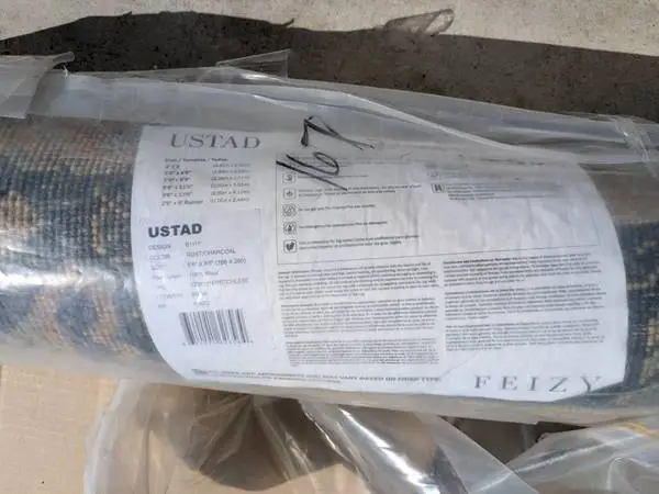 Feizy Ustad Wool Area Rug - 5 6 x 8 6
