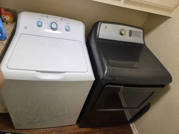 GE WASHER & GE DRYER