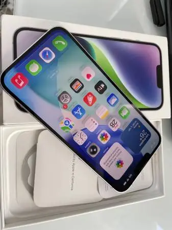 Apple iPhone 14 plus purple 128gb  ( UNLOCKED )
