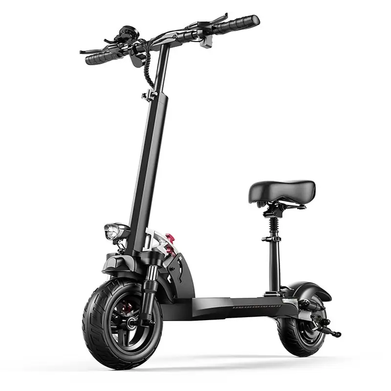 Electric Scooter with Seat - Foldable Adult E-Scooter
