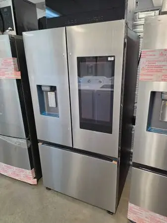 New !! Samsung stainless steel bespoke smart ai refrigerator finance a