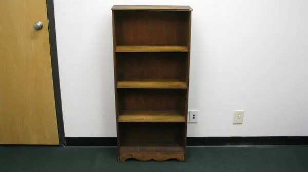 SOLID WOOD BOOKCASE - (4) Shelves (48 x 21) .....