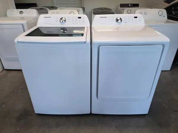 Samsung Top-Load Washer And electric dryer set