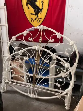 Full Sized Brass BED (Elliot’s Designs)