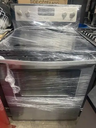 30Whirpool electric  range stainless steel