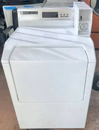 Maytag MDE14PDACW Commercial Coin Operated Dryer Electric 240V White