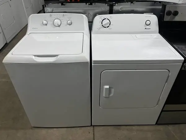 Top load washer dryer