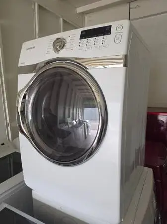 Samsung front load steam gas dryer