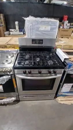 Frigidaire stainless steel gas range