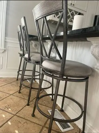 (3) Allian Counter Stool Bar