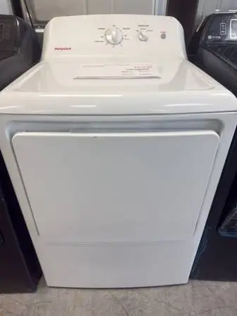 Hotpoint 6.2 cu. ft. Electric Dryer - White - $419 (MSRP $629)