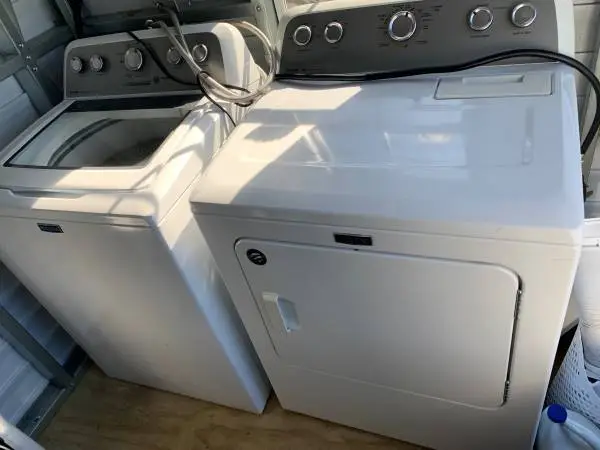 Washer and dryer