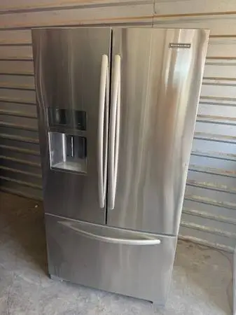 Kitchenaid Stainless Steel Refrigerator And Freezer
