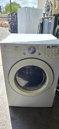 LG TROMM ULTRA CAPACITY PLUS STAINLESS DRUM GAS DRYER WARRANTY N DELIV