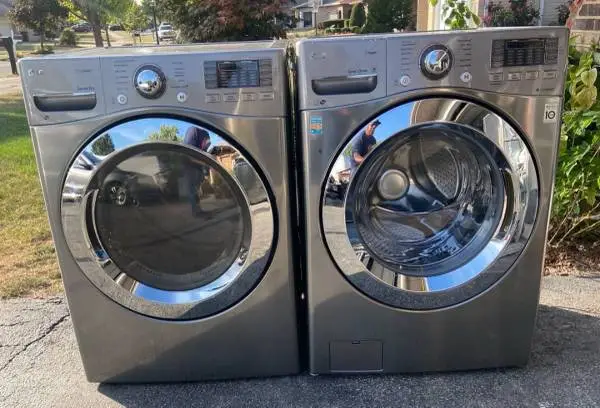 Washer and dryer