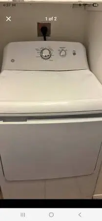 * 💯 GE GAS DRYER ,NEWER ,Heavy duty