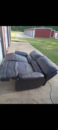 Leather Power Sofas REAL LEATHER $400 EACH OBO  Tyler