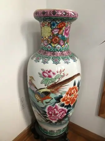 Chinese Vase 36 inches tall