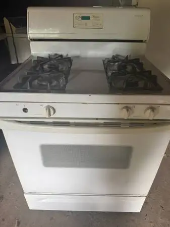 Old Whirplool Stove Gas