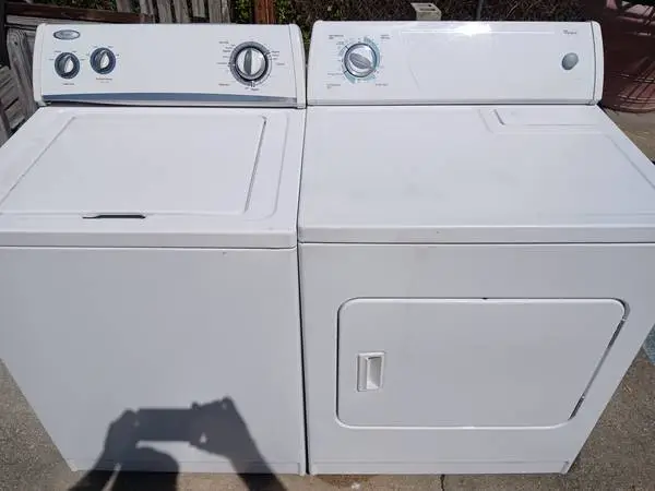 washer and dryer