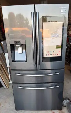 LG smart front front door refrigerator