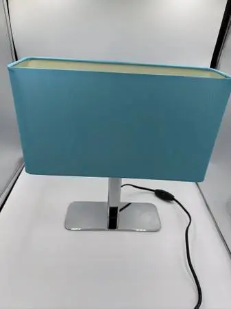 Lite Source Levon Blue Table Lamp- 15X5X15