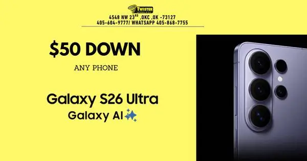 NEW Galaxy S26 Ultra 256GB - Take It Home for $50 Down