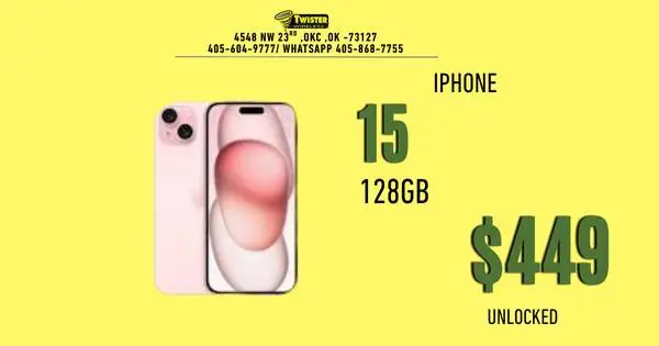 Unlocked iPhone 15 128GB | Like New | $449 or $50 Down