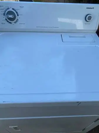 Admiral electric dryer delivered