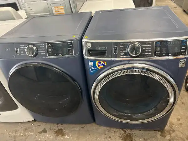 GE XL heavy duty washer and dryer set
