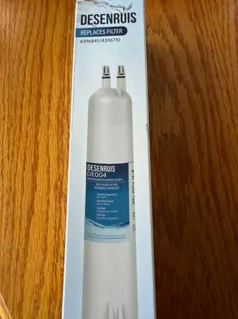 Water Filters for Whirlpool, Kenmore 3 pak with filter cap