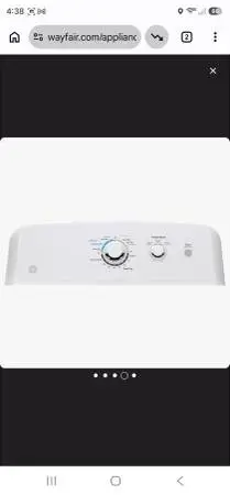 * 💯 GE GAS DRYER ,NEWER ,Heavy duty
