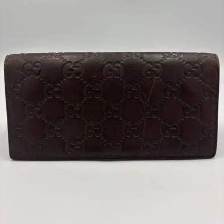 Vintage Gucci Guccissima Long Wallet