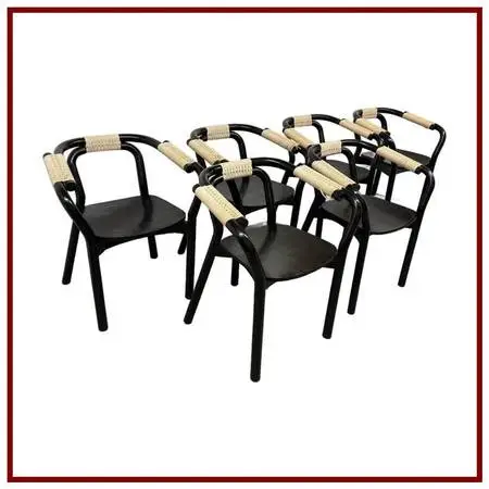Tatsuo Kuroda For Normann Copenhagen Knot Dining Chairs, Set Of Six