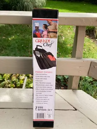 BBQ Apron with Utensils
