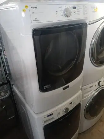 ★Maytag Maxima stackable front load washer and dryer set