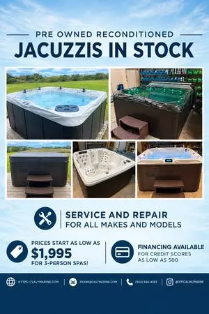Pre-Owned Reconditioned Jacuzzis