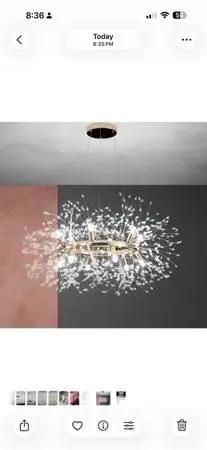 Roche Bobois LED Chandelier