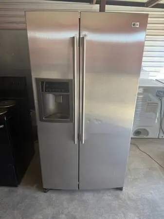 LG Stainless Steel Refrigerator And Freezer