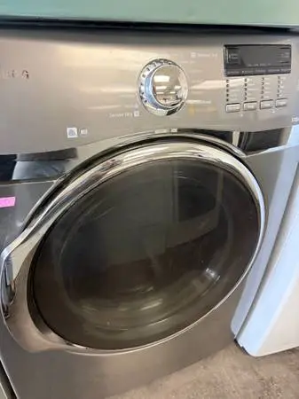 Steam Front Load Stack Graphite Samsung Dryer
