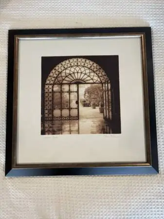 Z Gallerie Courtyard In Venezia by Alan Blaustein Framed Print - 18.5X