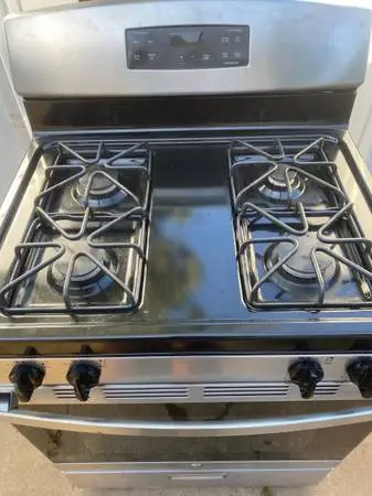 Ge gas stove oven delivered