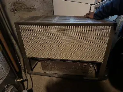 Gas through the wall heater