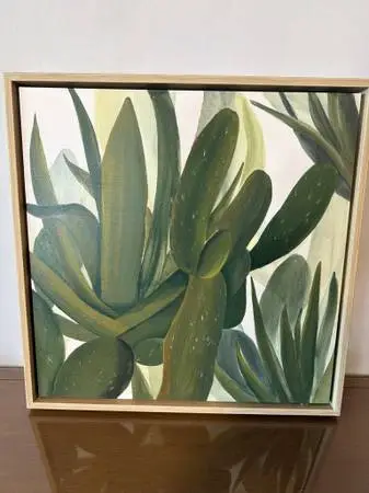 West Elm Green Desert III- 26X2.5X26
