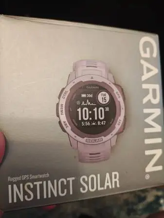 46mm Garmin Instinct SOLAR smartwatch waterproof 30day battery