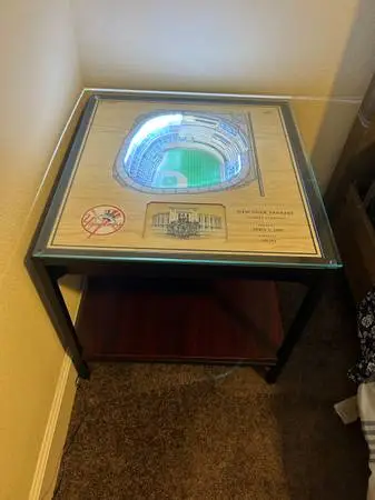 Yankees Stadium table